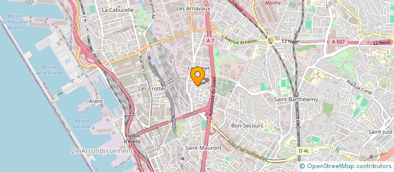 localisation de l'entreprise MONSIEUR HATIM ENNEJJAR à MARSEILLE