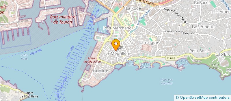 localisation de l'entreprise MONSIEUR HATIM FAR  TOULON