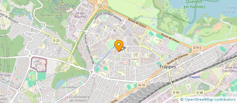 localisation de l'entreprise MONSIEUR HATIM LEMZOURI  TRAPPES