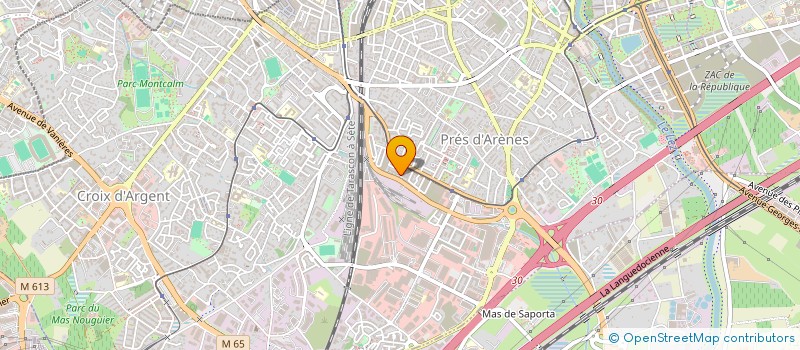 localisation de l'entreprise MONSIEUR HATIM OULLAH à MONTPELLIER