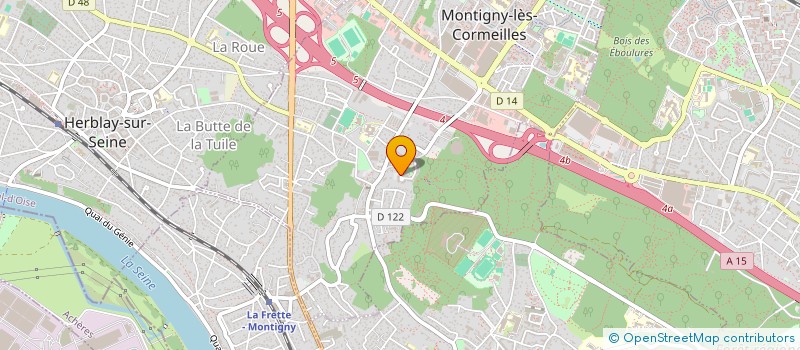 localisation de l'entreprise MONSIEUR HATIM RBAITI  MONTIGNY-LES-CORMEILLES