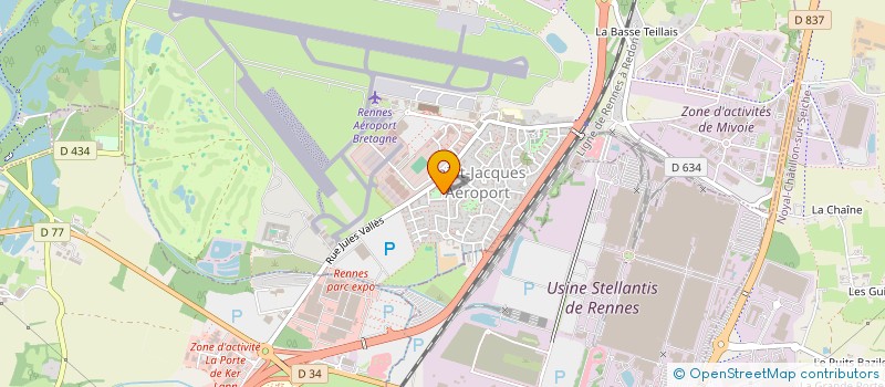 localisation de l'entreprise MONSIEUR HATIM ZEMALI  SAINT-JACQUES-DE-LA-LANDE