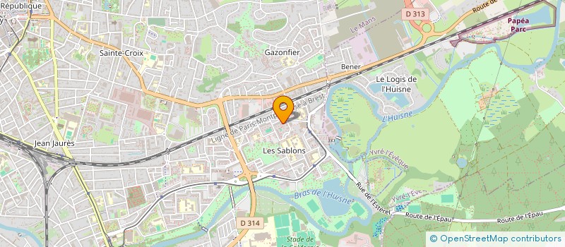 localisation de l'entreprise MONSIEUR HATIME ALI HEDJA  LE MANS