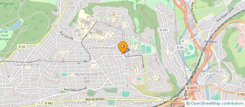 localisation de l'entreprise MONSIEUR HATTAB ABDELKARIM  LE HAVRE