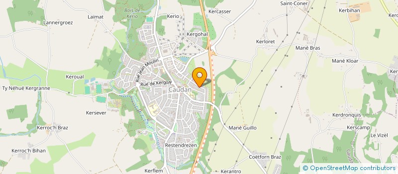 localisation de l'entreprise MONSIEUR HAU NGUYEN à CAUDAN