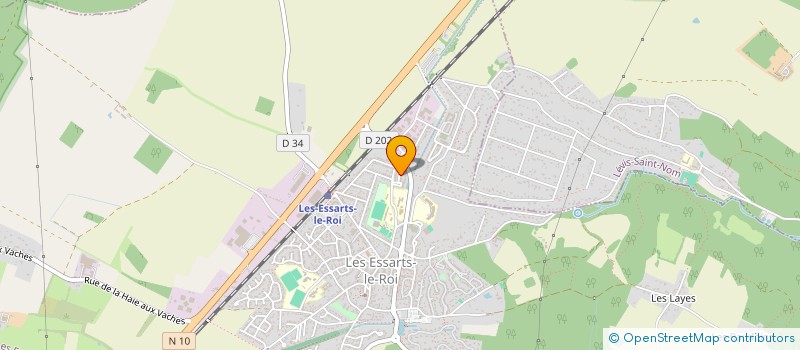 localisation de l'entreprise MONSIEUR HAUCINE GHAFARI  LES ESSARTS-LE-ROI