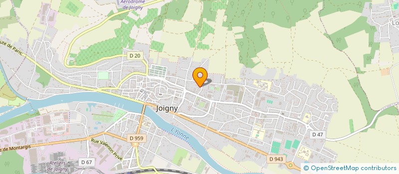 localisation de l'entreprise MONSIEUR HAYATI BASAK  JOIGNY