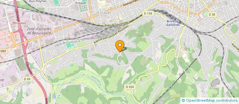 localisation de l'entreprise MONSIEUR HAYATI YOZGAT  BRIVE-LA-GAILLARDE