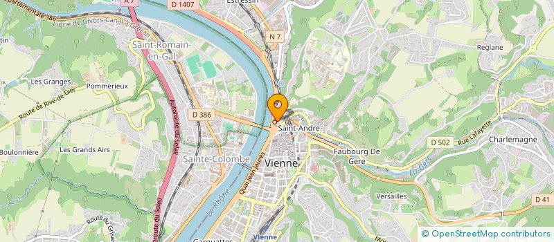 localisation de l'entreprise MONSIEUR HAYDAR AMRI à VIENNE