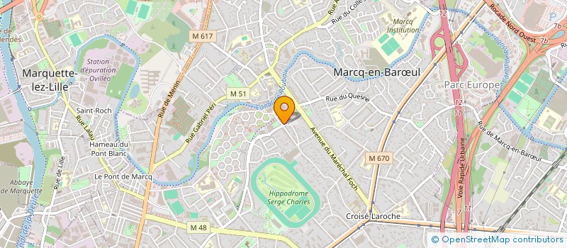 localisation de l'entreprise MONSIEUR HAYDAR BEN KAHLA à MARCQ-EN-BARŒUL