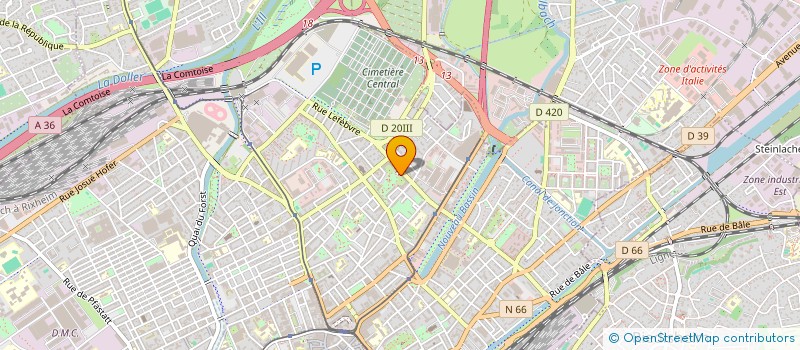 localisation de l'entreprise MONSIEUR HAYDAR KARADAS  MULHOUSE