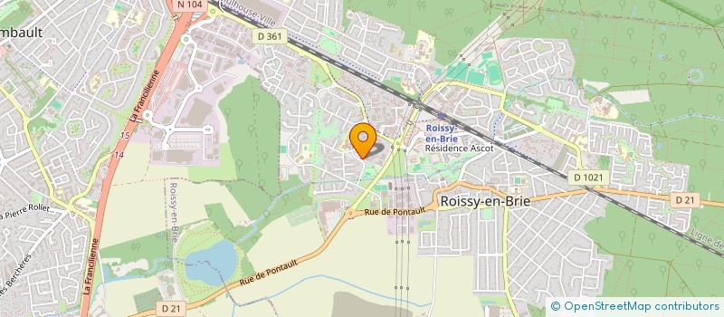 localisation de l'entreprise MONSIEUR HAYDER BABEKER MOHAMED  ROISSY-EN-BRIE