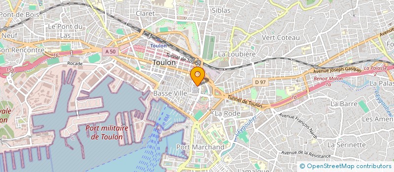 localisation de l'entreprise MONSIEUR HAYDER BEN HASSEN  TOULON