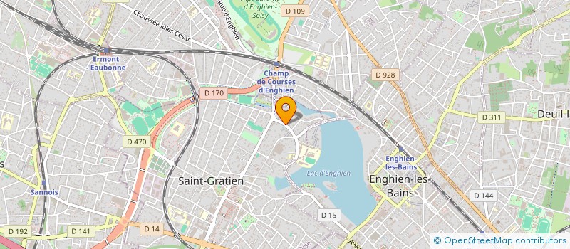 localisation de l'entreprise MONSIEUR HAYDER GARBEYA  SAINT-GRATIEN