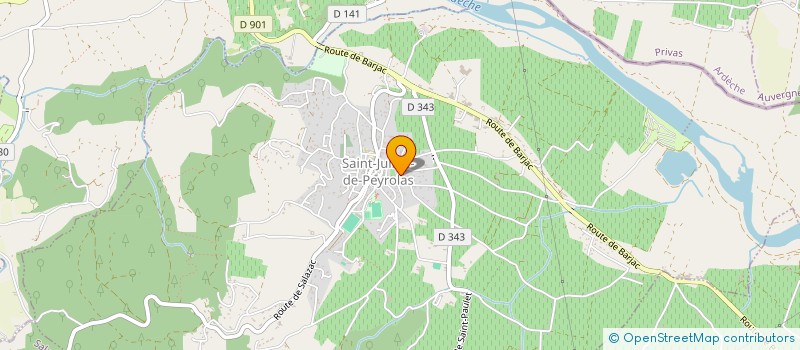 localisation de l'entreprise MONSIEUR HAYDY ABBOUD  SAINT-JULIEN-DE-PEYROLAS