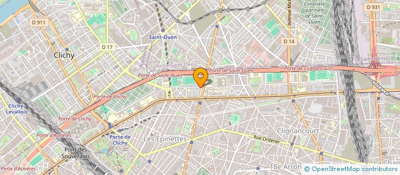 localisation de l'entreprise MONSIEUR HAYFORD OSFI  PARIS