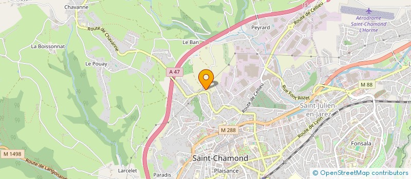 localisation de l'entreprise MONSIEUR HAYIK ESKI à SAINT-CHAMOND