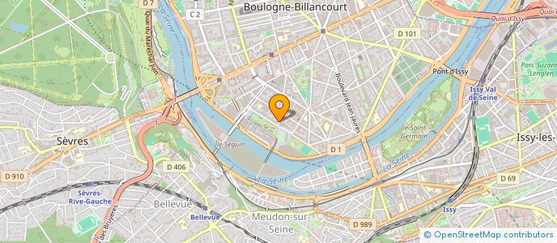 localisation de l'entreprise MONSIEUR HAYIM BOUHNIK à BOULOGNE-BILLANCOURT