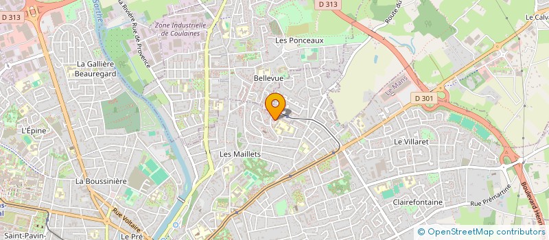 localisation de l'entreprise MONSIEUR HAYK ARSENYAN  LE MANS