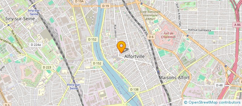 localisation de l'entreprise MONSIEUR HAYK ASLANYAN  ALFORTVILLE