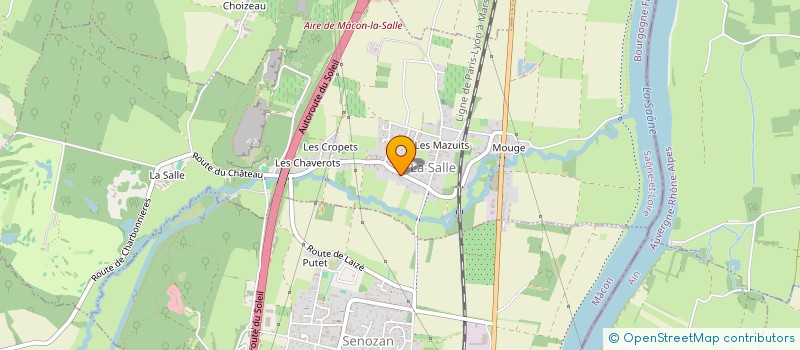 localisation de l'entreprise MONSIEUR HAYK MOVSISYAN  LA SALLE