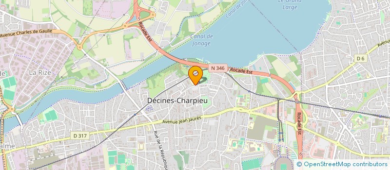 localisation de l'entreprise MONSIEUR HAYK PILOYAN à DECINES-CHARPIEU