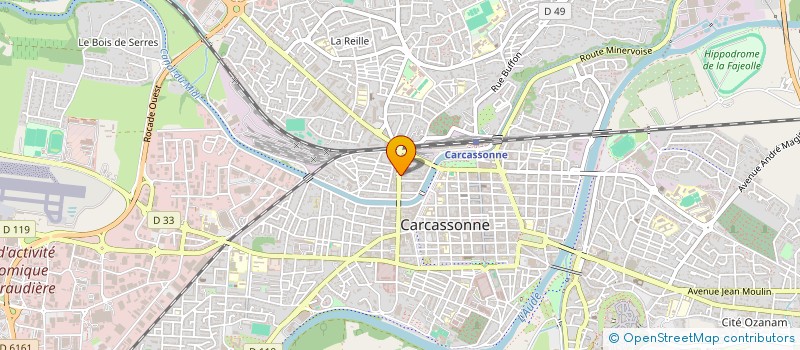 localisation de l'entreprise MONSIEUR HAYKAL SOEFOU à CARCASSONNE