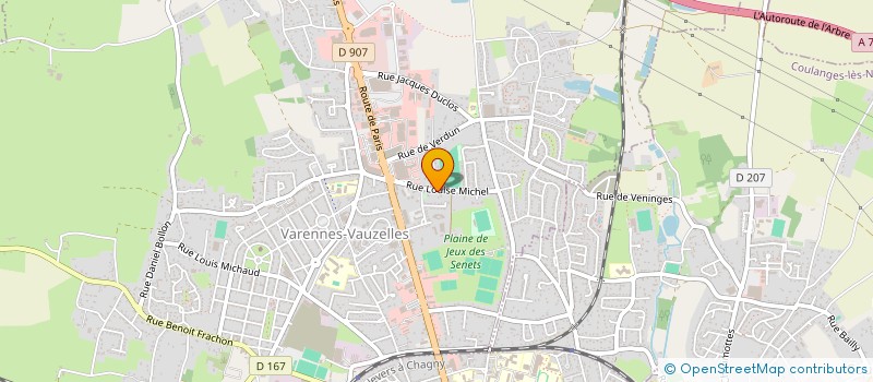 localisation de l'entreprise MONSIEUR HAYKAZ SAROYAN à VARENNES-VAUZELLES
