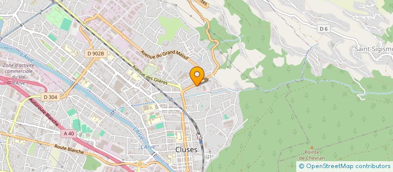 localisation de l'entreprise MONSIEUR HAYKEL BEN RAYANA  CLUSES