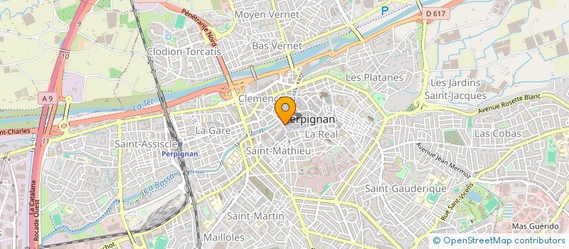 localisation de l'entreprise MONSIEUR HAYKEL BOUGHARIOU  PERPIGNAN