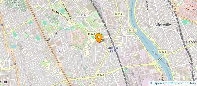 localisation de l'entreprise MONSIEUR HAYKEL CHABBAR  VITRY-SUR-SEINE