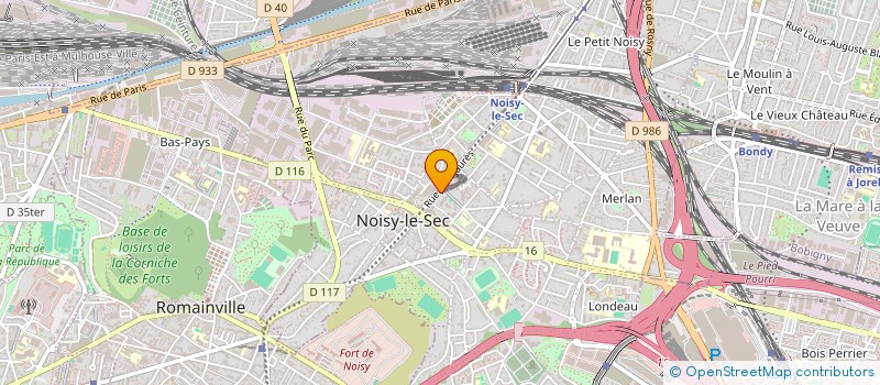 localisation de l'entreprise MONSIEUR HAYKEL FAKHFAKH à NOISY-LE-SEC