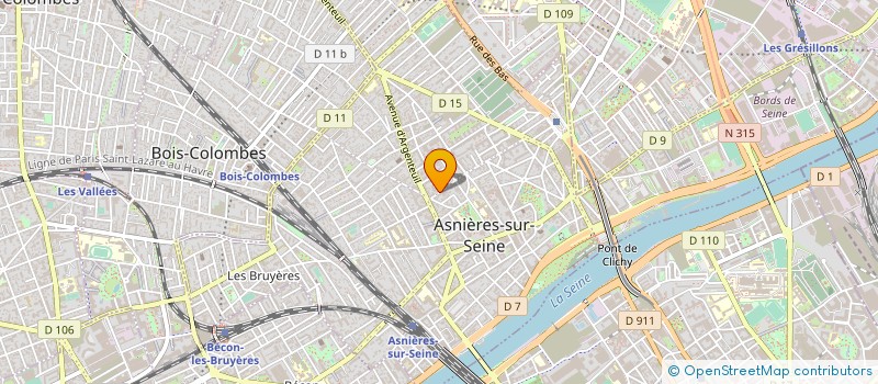 localisation de l'entreprise MONSIEUR HAYKEL RAFRAFI  ASNIERES-SUR-SEINE