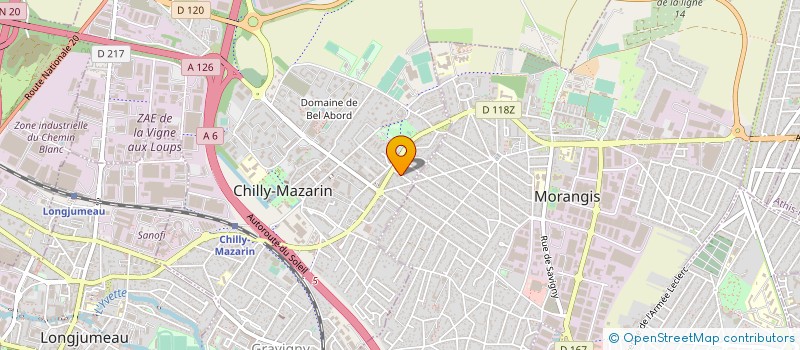 localisation de l'entreprise MONSIEUR HAYKEL SOHBANI à CHILLY-MAZARIN