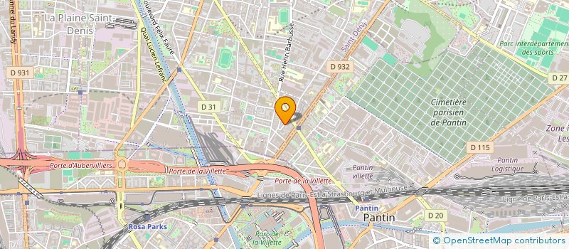 localisation de l'entreprise MONSIEUR HAYKEL YOUNES ZOUAGHI  AUBERVILLIERS