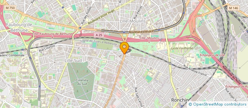 localisation de l'entreprise MONSIEUR HAYNER BEN OUSSENI à LILLE