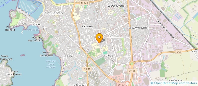 localisation de l'entreprise MONSIEUR HAYOUNE OMAR  SAINT-MALO