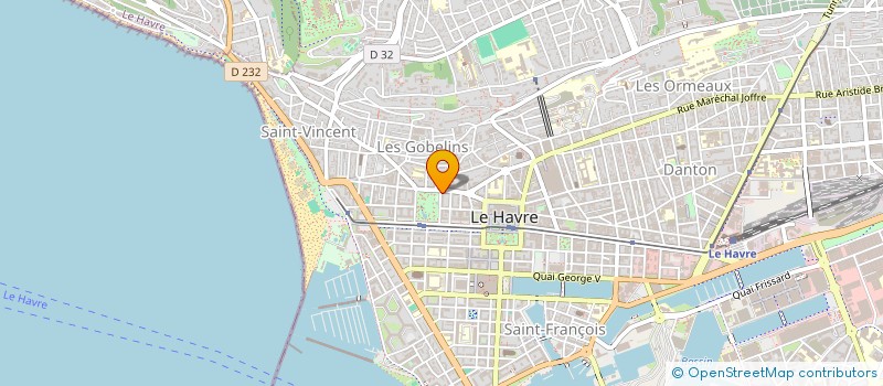 localisation de l'entreprise MONSIEUR HAYRABET AZMAN  LE HAVRE