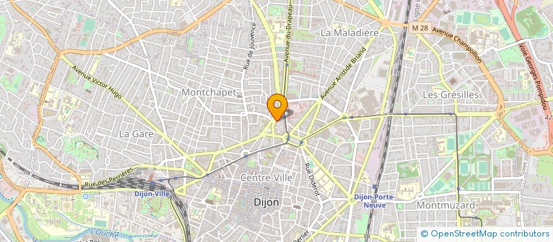 localisation de l'entreprise MONSIEUR HAYRETTIN AKKAS  DIJON