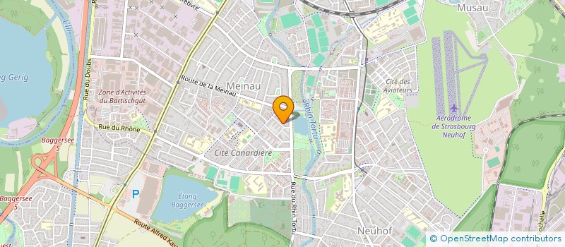 localisation de l'entreprise MONSIEUR HAYRETTIN TENBEL  STRASBOURG