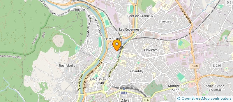 localisation de l'entreprise MONSIEUR HAYRI BAS à ALES