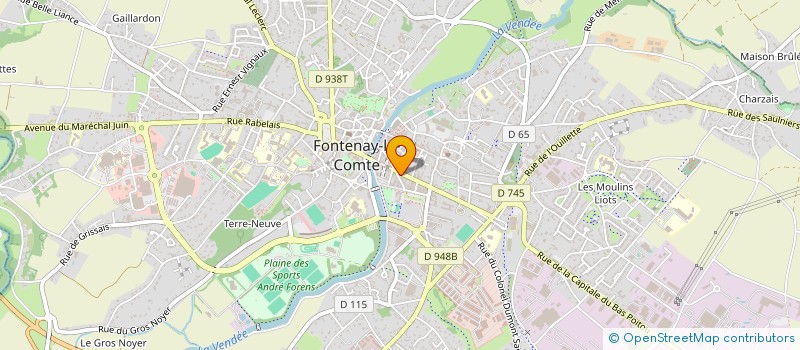 localisation de l'entreprise MONSIEUR HAYRI BILGILI à FONTENAY-LE-COMTE