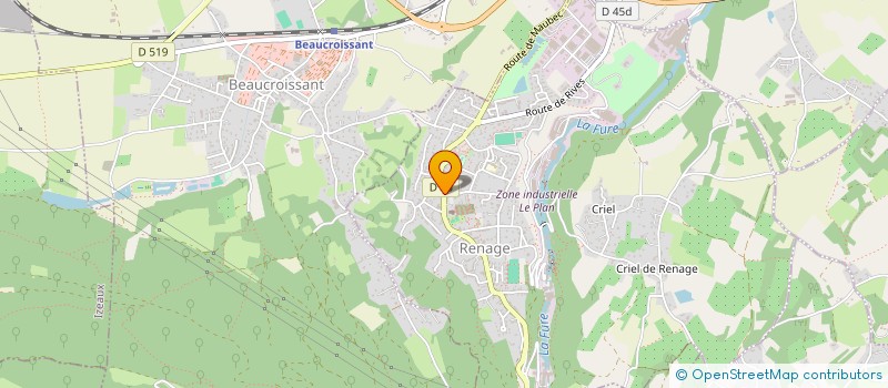 localisation de l'entreprise MONSIEUR HAYRI CELIK à RENAGE