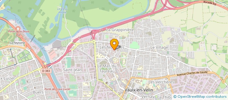 localisation de l'entreprise MONSIEUR HAYRULLAH ALTUNER  VAULX-EN-VELIN