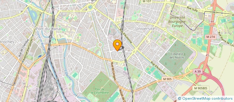 localisation de l'entreprise MONSIEUR HAYSAM HAFIANE  DIJON