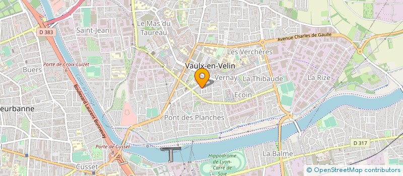 localisation de l'entreprise MONSIEUR HAYTEM RIAHI  VAULX-EN-VELIN