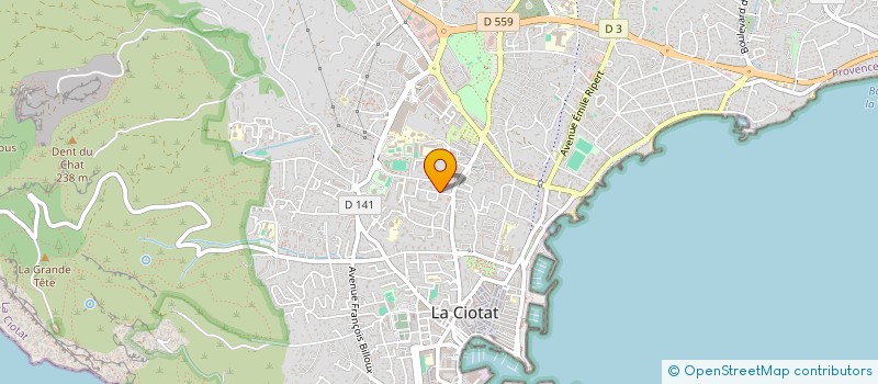 localisation de l'entreprise MONSIEUR HAYTEM TALBI  LA CIOTAT