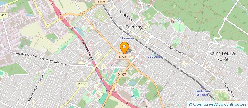 localisation de l'entreprise MONSIEUR HAYTEME BEN TARDAET  TAVERNY