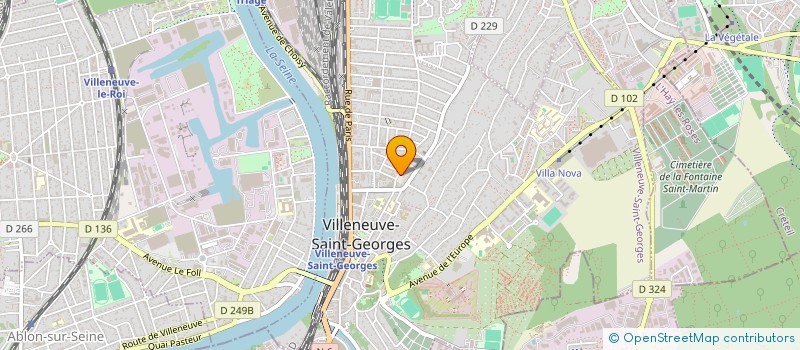 localisation de l'entreprise MONSIEUR HAYTHAM SANAD  VILLENEUVE-SAINT-GEORGES