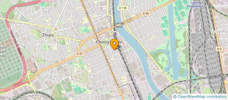 localisation de l'entreprise MONSIEUR HAYTHEM BEN YOUNES à CHOISY-LE-ROI